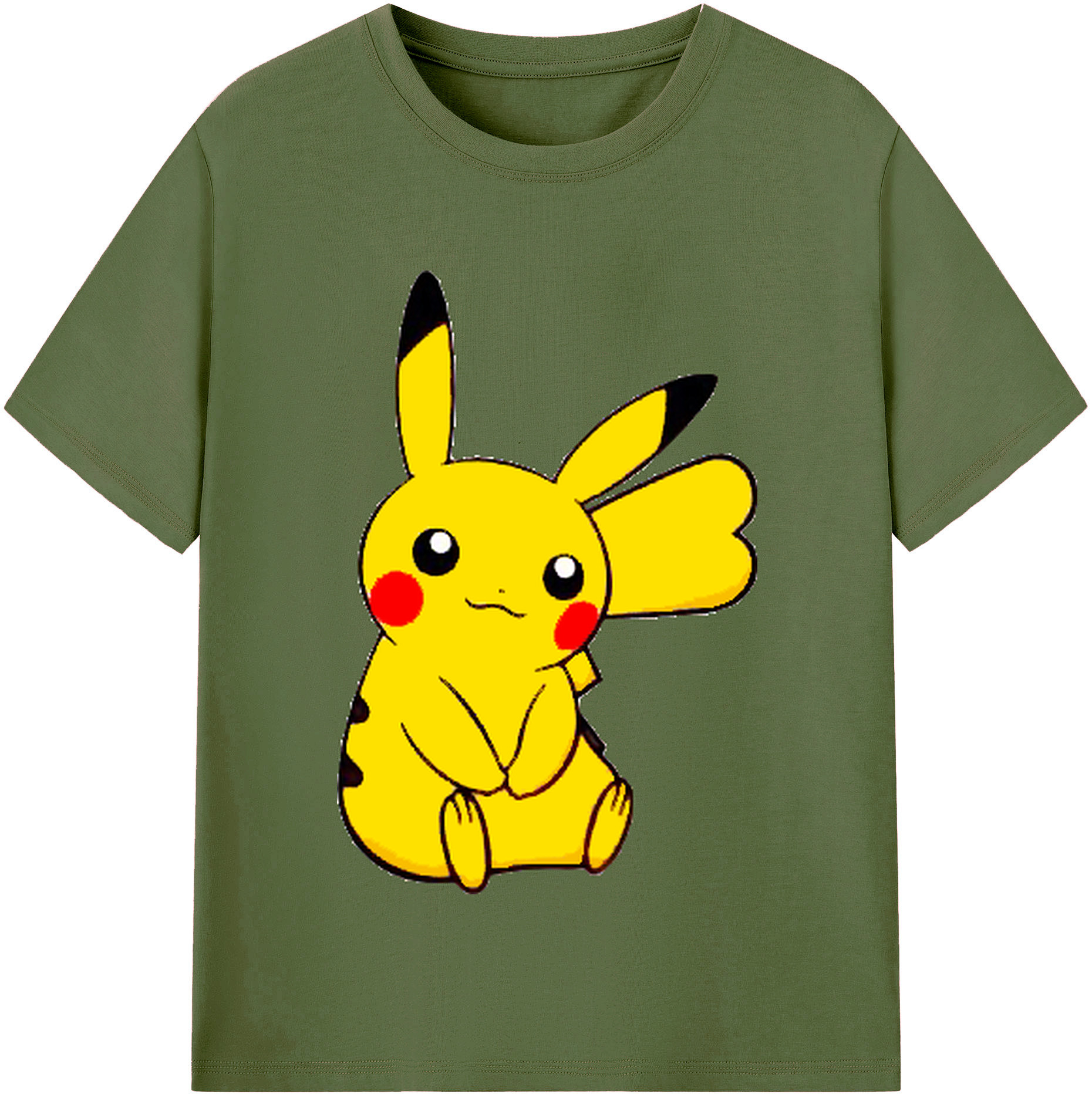 （画像用） ポケットモンスター Pokémon 綿100％半袖Tシャツ（フロントプリント）